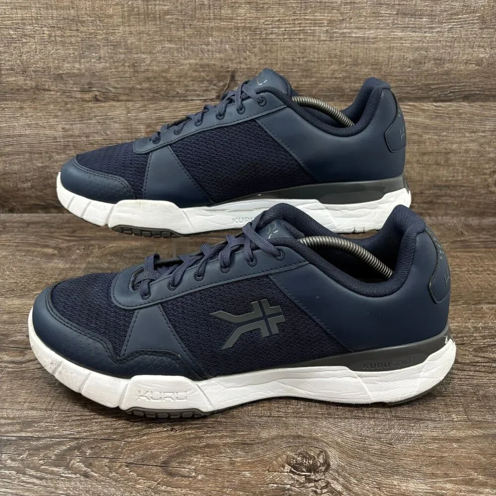 Kuru Quantum 2 Shoes Men's 14 Wide Indigo Blue Slate Gray Walking Running